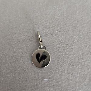 Elegant Silver Heart Pendant